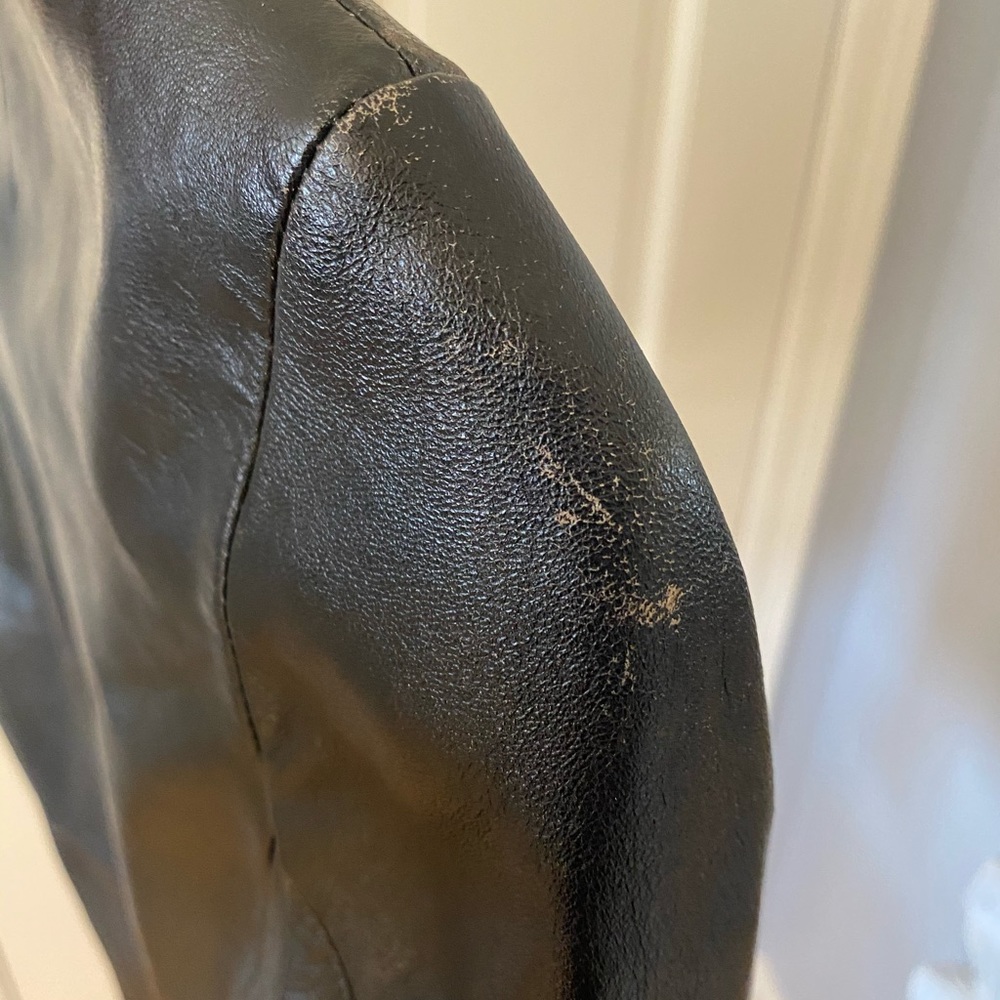 Black Leather Jacket - Picture 6 of 6